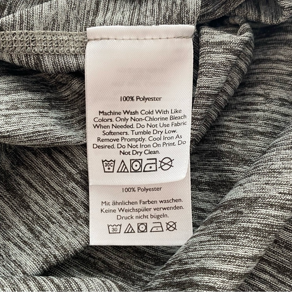 Eddie Bauer Grey Marl Short Sleeve Top - Picture 8 of 8